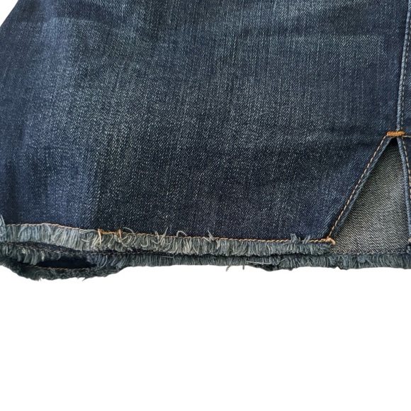 Maurices Blue Jean Shorts Classic Cut-Off Style - Picture 3 of 4